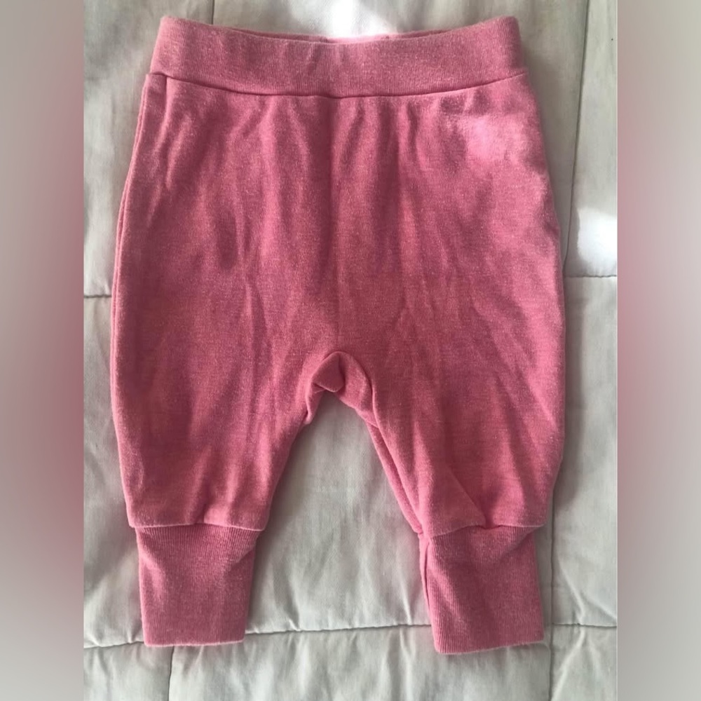 Absorba Baby Girls size 0-3 Months Pink Sweat Pants